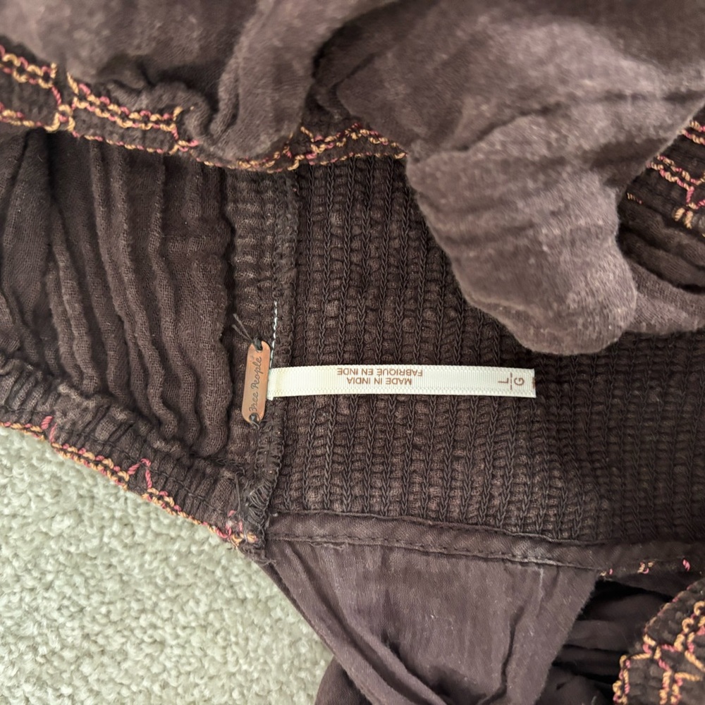 Free People Brown Mini Dress - Picture 3 of 3